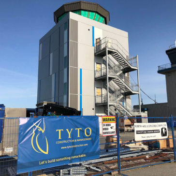 tyto commercial construction air traffic control tower pitt meadows