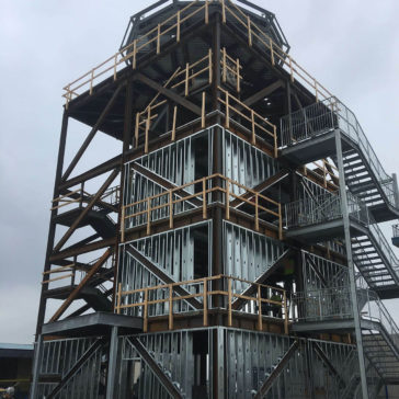 tyto commercial construction air traffic control tower pitt meadows