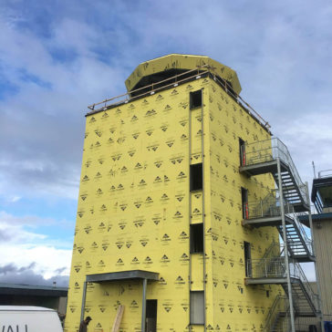 tyto commercial construction air traffic control tower pitt meadows